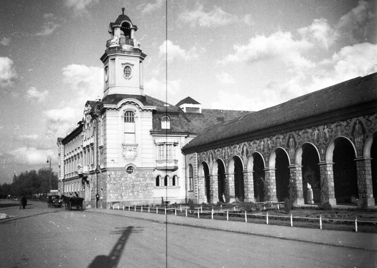 A Tisza Szálló 1935-ben (kép forrása: Fortepan)