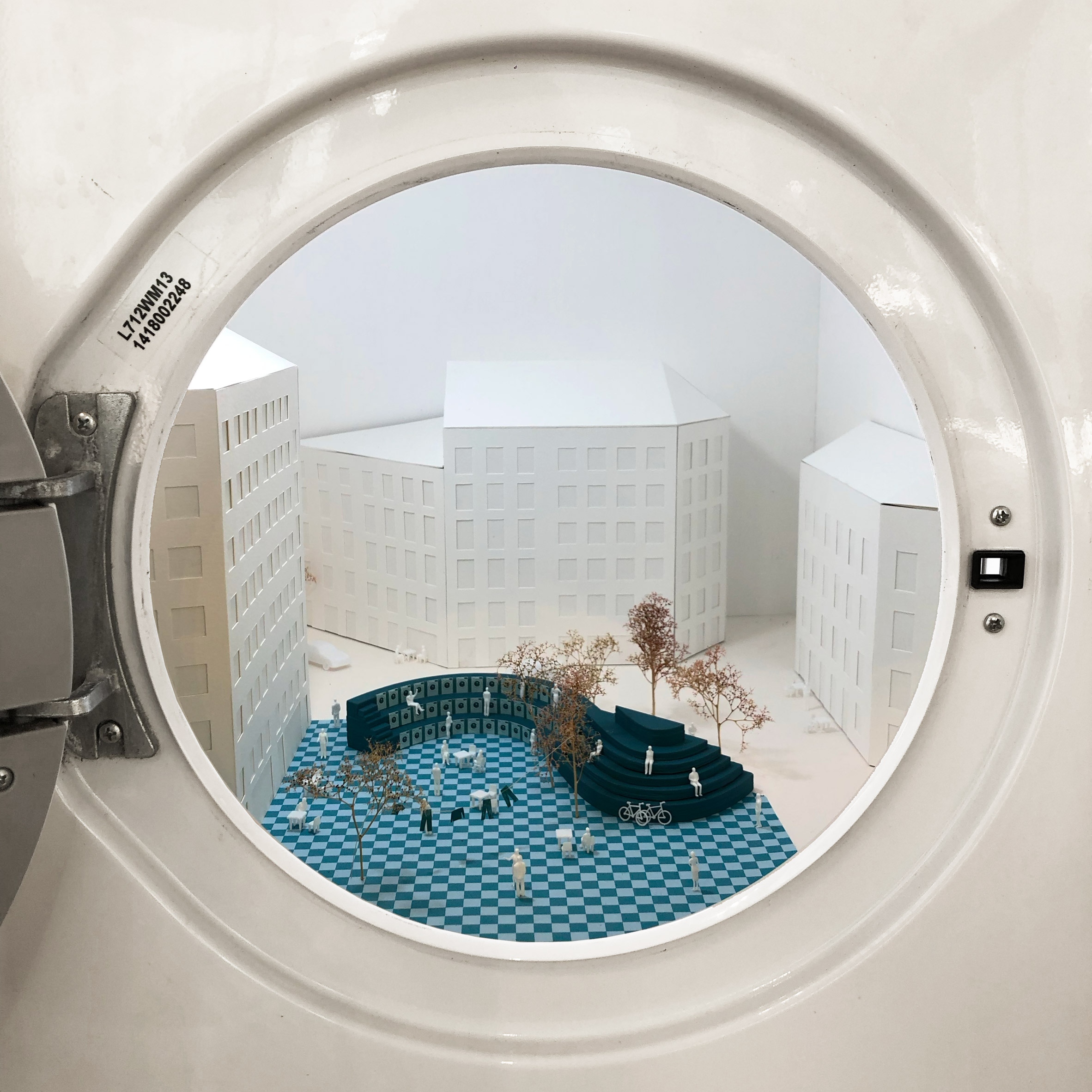 Henry Lefroy Brooks / The Civic Laundrette - Fotó: dezeen