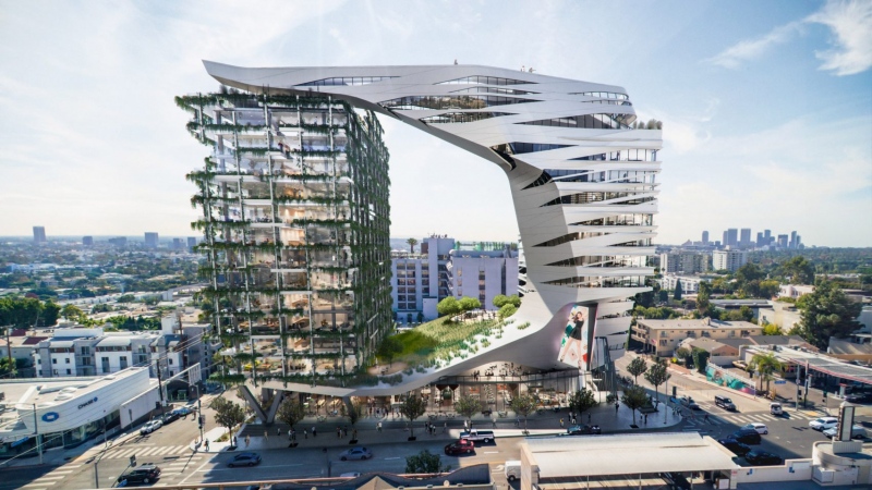 A Morphosis épülete lehet Los Angeles új ikonja