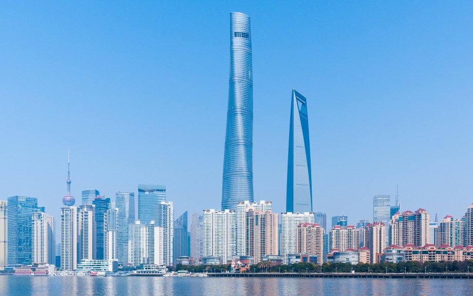 A Shanghai Tower, Kína legmagasabb épülete - Fotó: Shutterstock