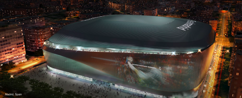 A Real Madrid új stadionjában pályára néző szállodai szoba is lesz