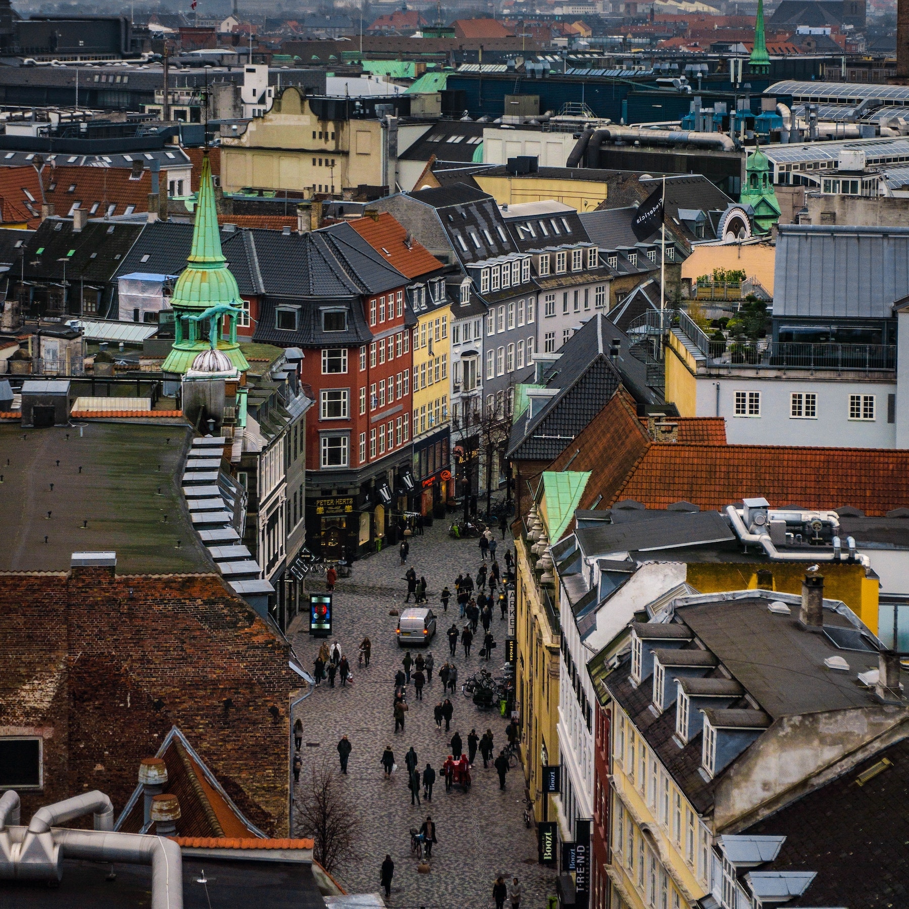 Koppenhága belvárosa – Fotó: Ava Coploff / Unsplash
