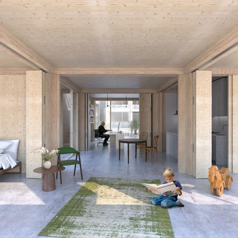 A Studio Belem Architecture javaslata a nyitott terű otthonokra - Fotó: Studio Belem Architecture