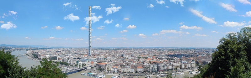Felhőkarcolót állított Budapest szívébe egy algoritmus