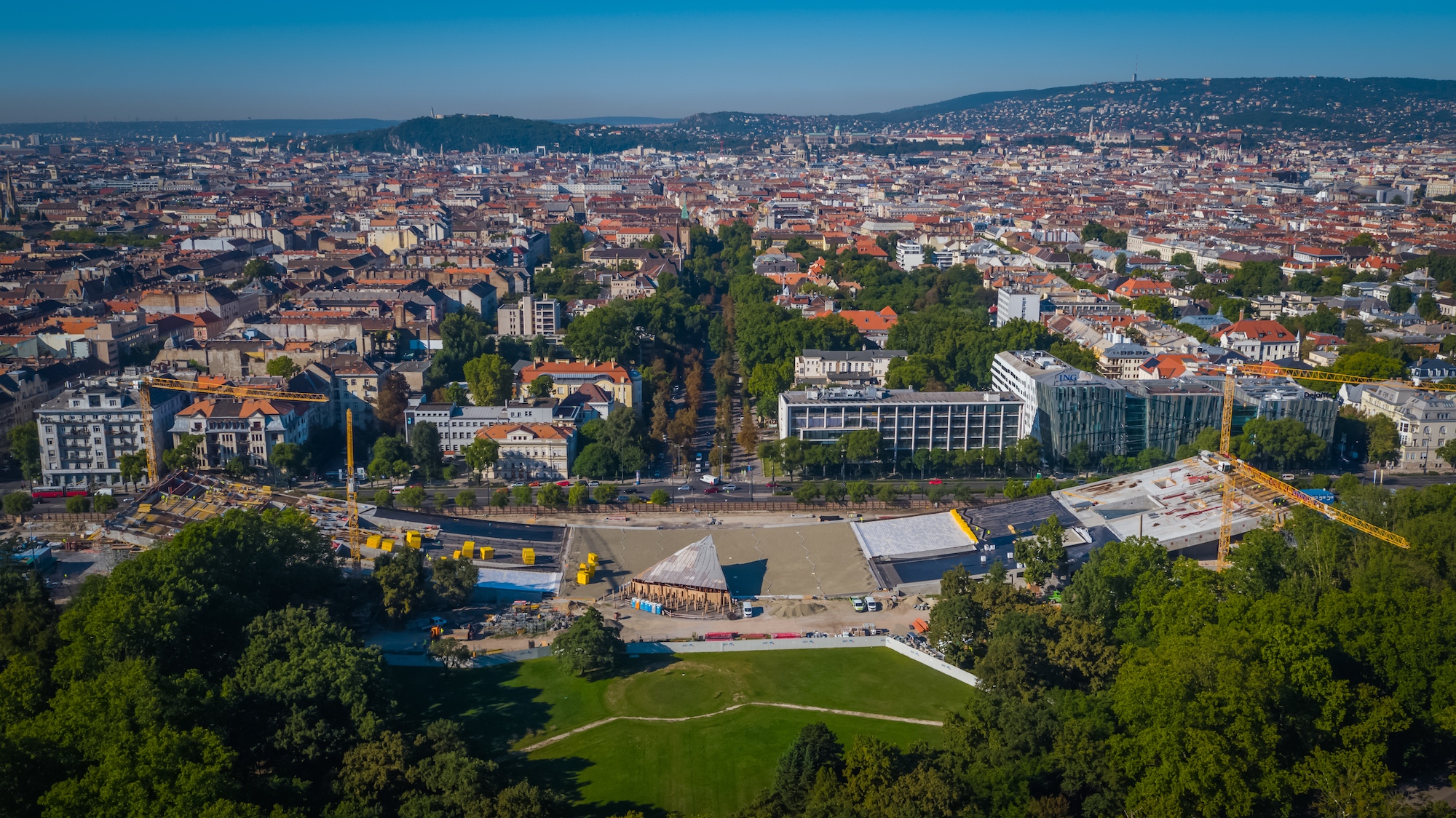 Díjnyertes épület A Múzeum Budapesten