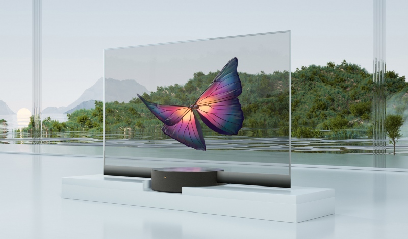A Xiaomi bemutatta a világ első átlátszó tévéjét