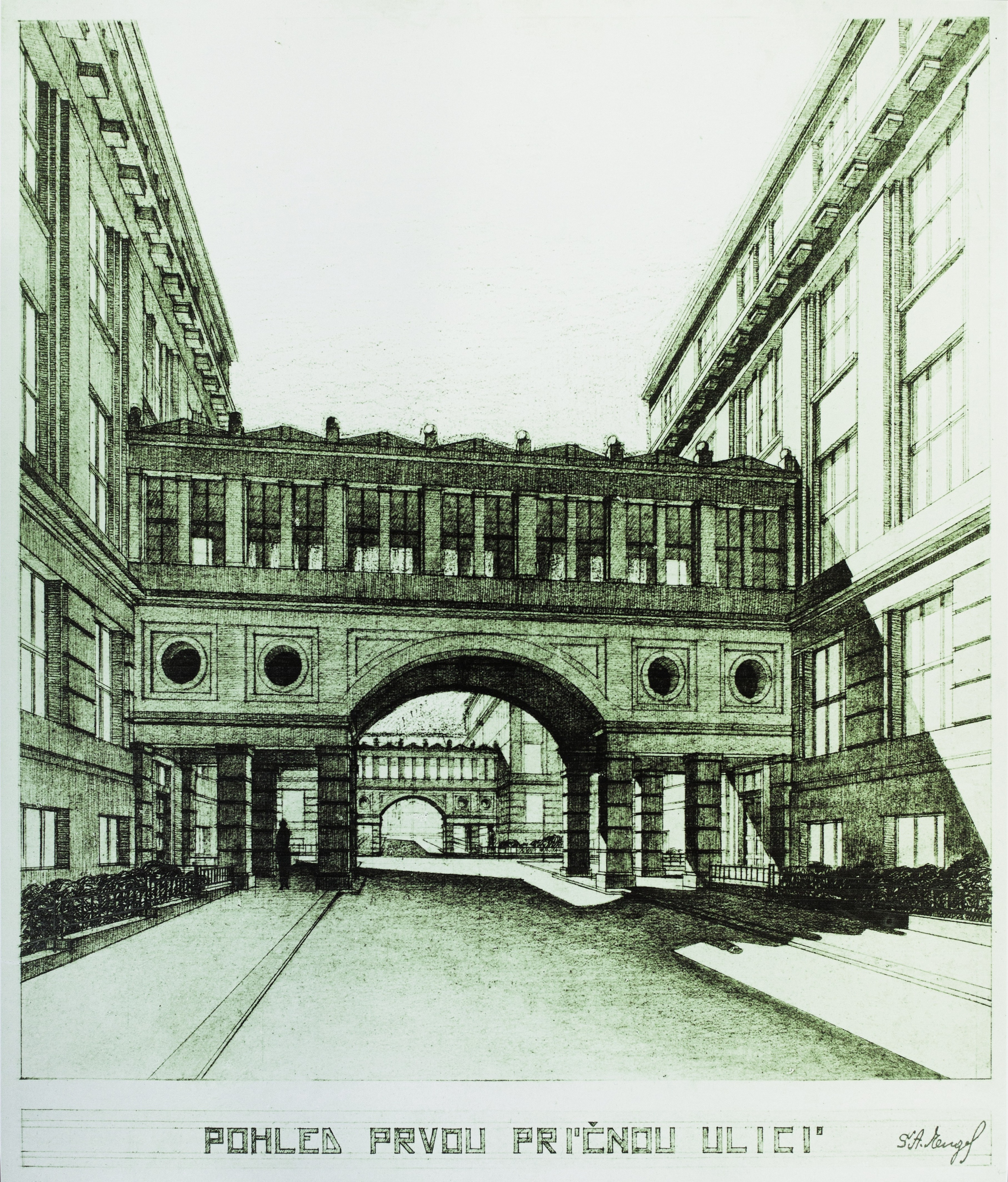 Az Antonín Engel építész által tervezett hídak