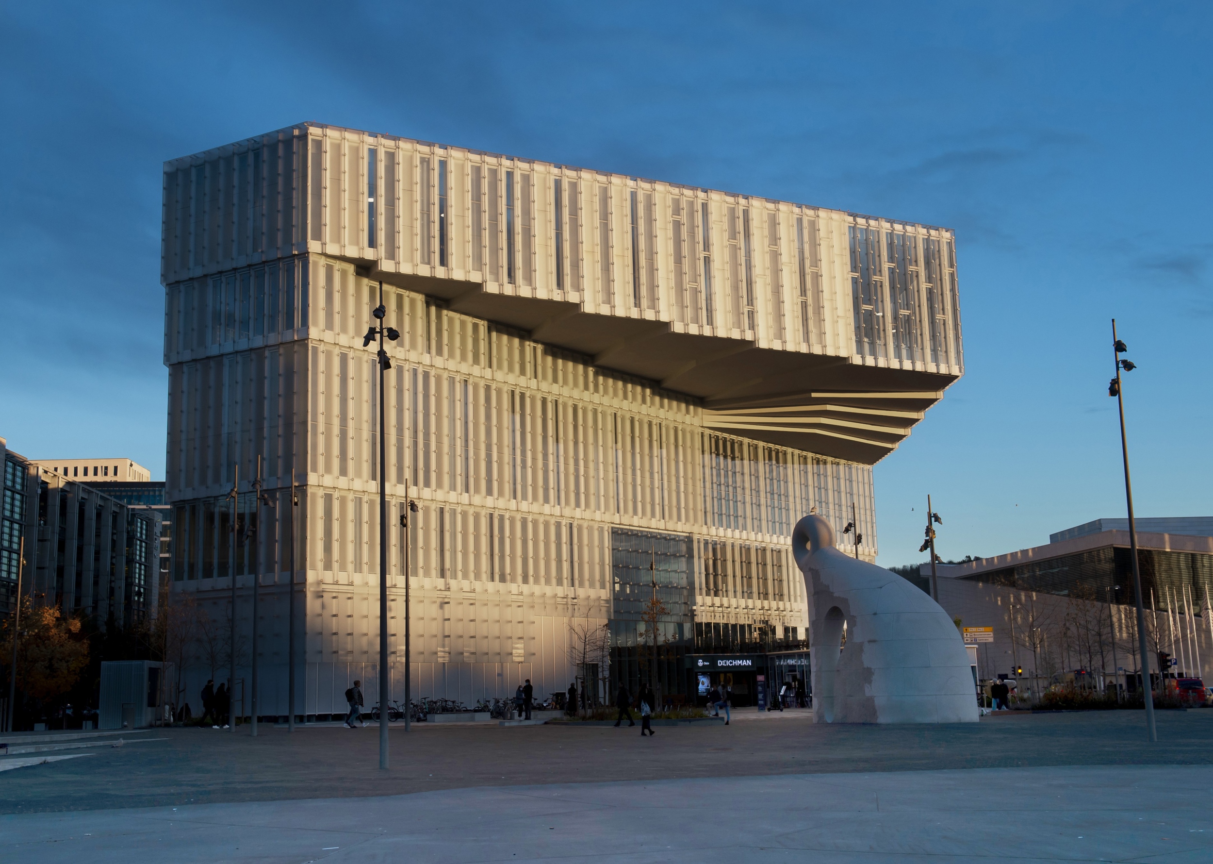 Fotó: Fredrik Varfjell, C40, Deichman Bjørvika / Oslo Public Library 