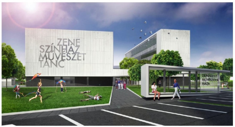 Művészeti központ és művészeti iskola is épül Dunakeszin 