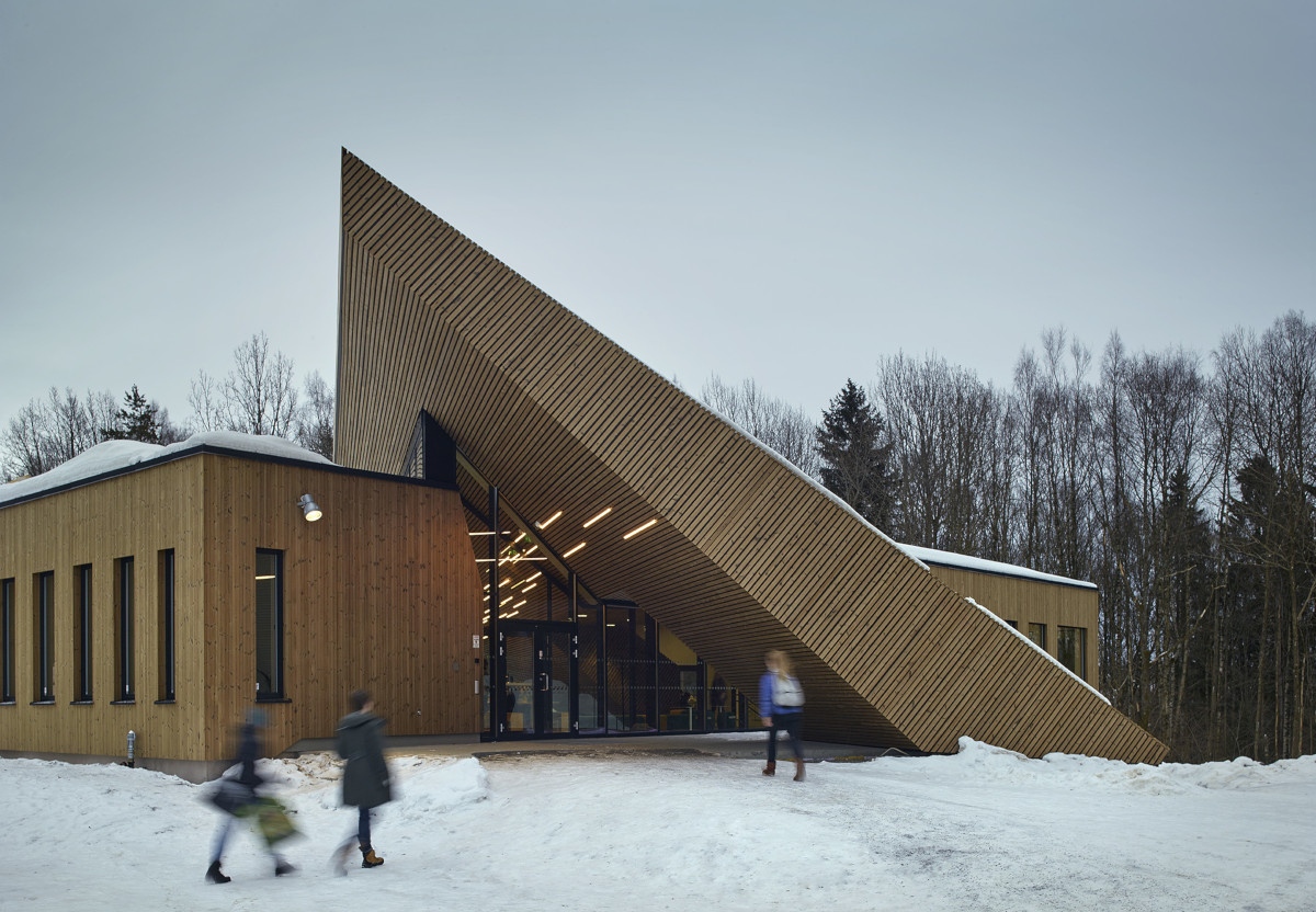A Powerhouse koncepció alapján épült Montessori iskola Norvégiában (Fotó: powerhouse.no)