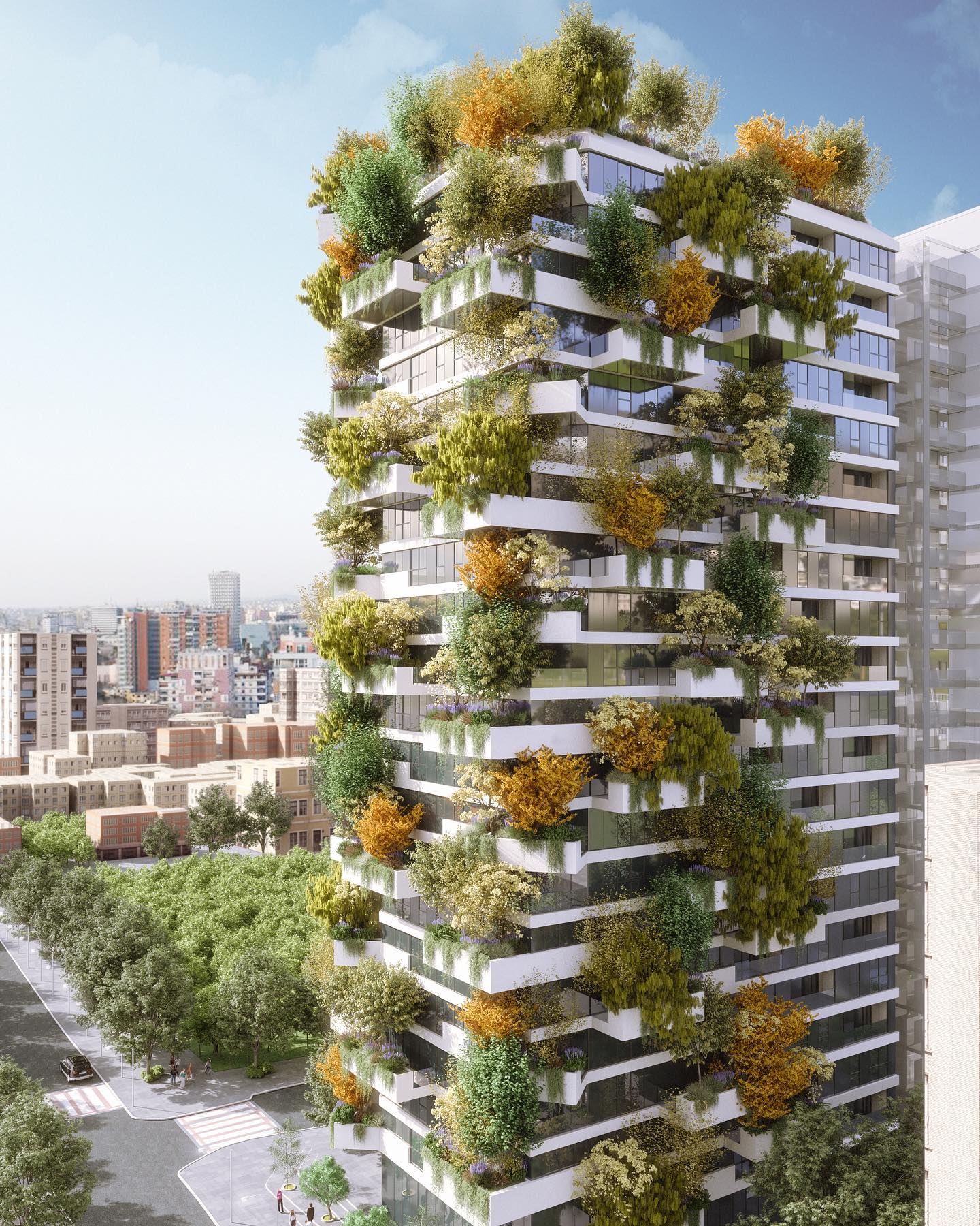 A tiranai Bosco Verticale