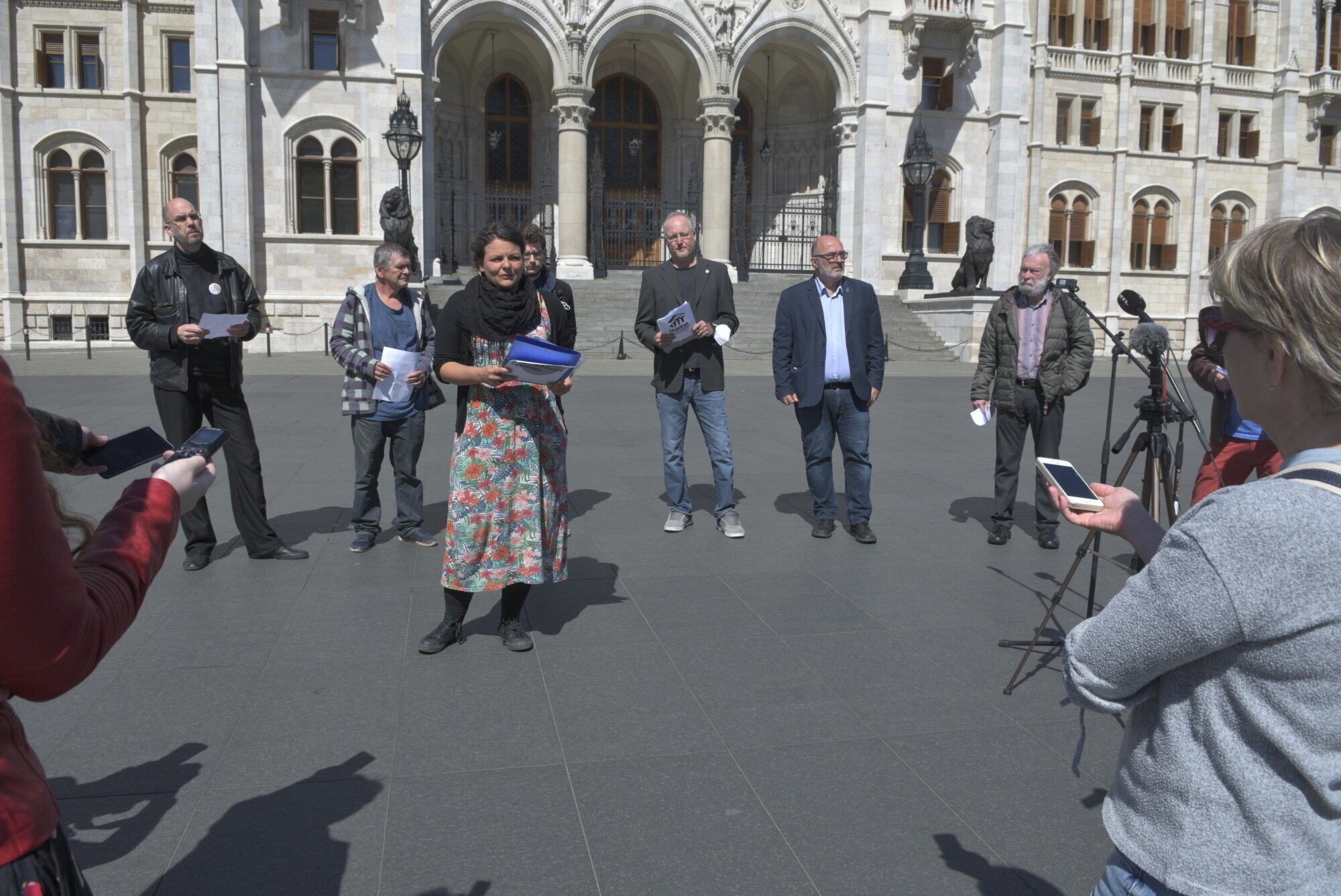 Kovács Vera, az Utcáról Lakásba! Egyesület társelnöke – Fotó: Csoszó Gabriella