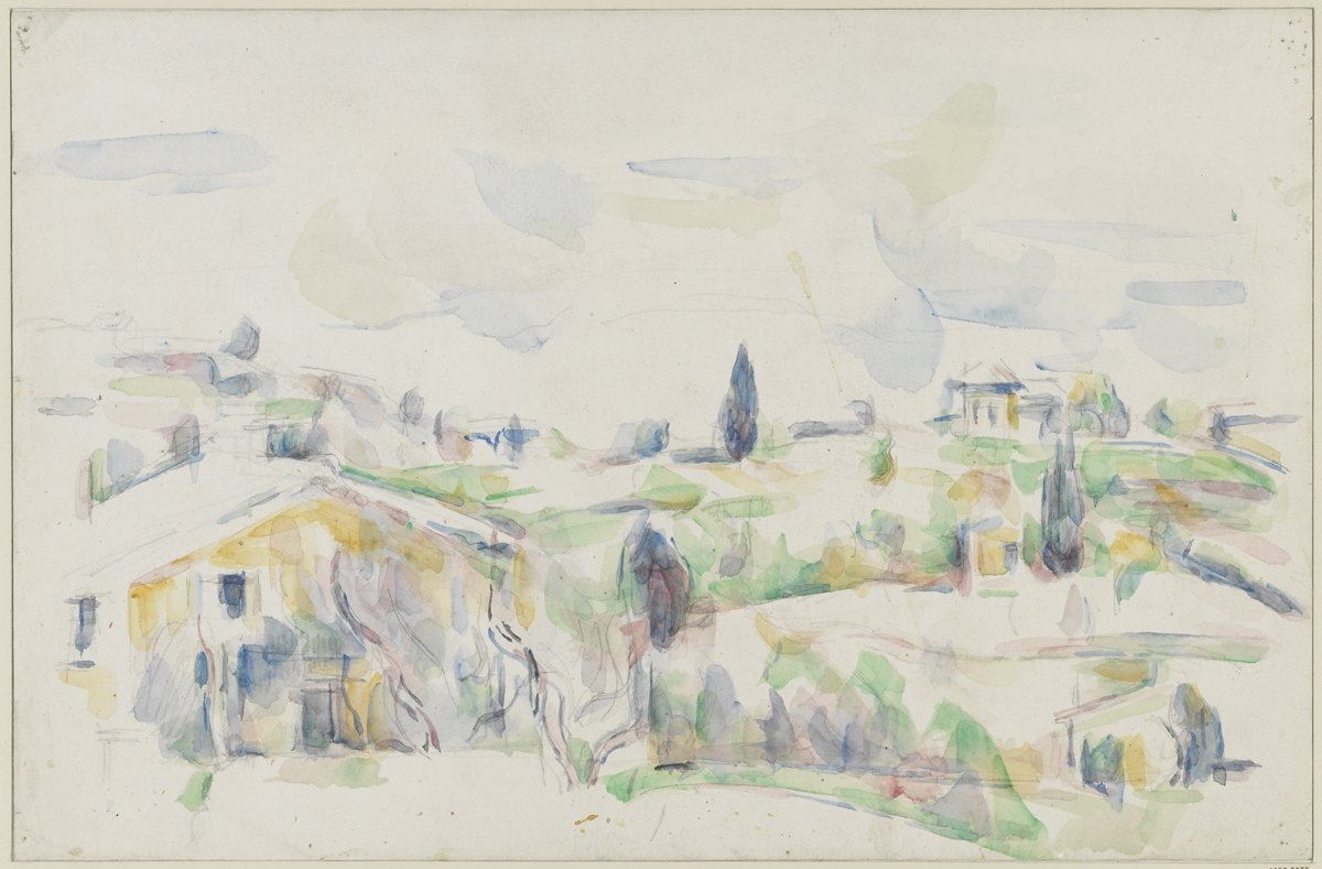 Paul Cézanne: Provance-i táj