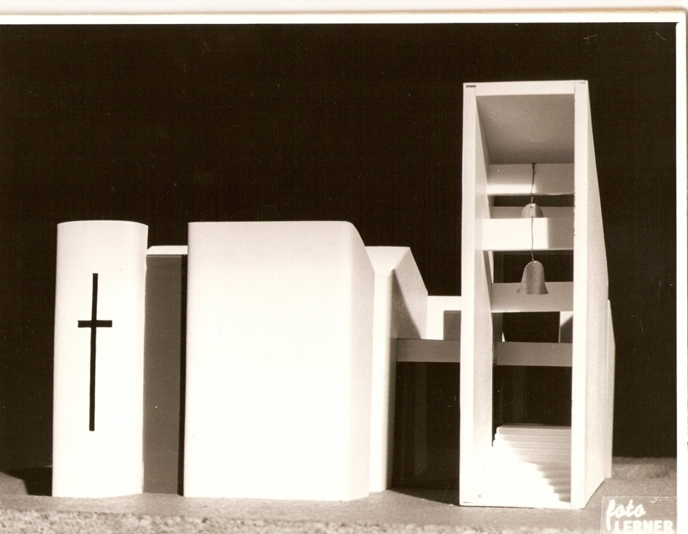Farkasréti Mindenszentek-temploma, (1977), modell