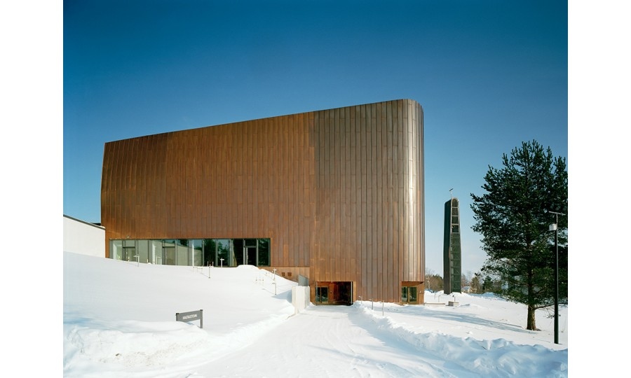 Klaukkala templom, 1999/2004, terv: Anssi Lassila/OOPEAA