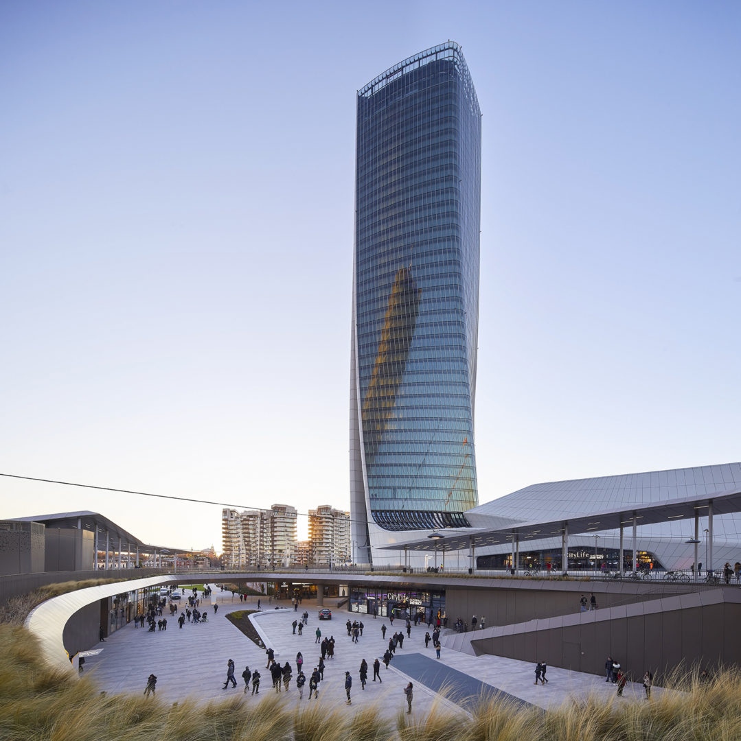 CityLife: Generali Tower – építész: Zaha Hadid Architects – fotó: Hufton + Crow – forrás: Zaha Hadid Architects