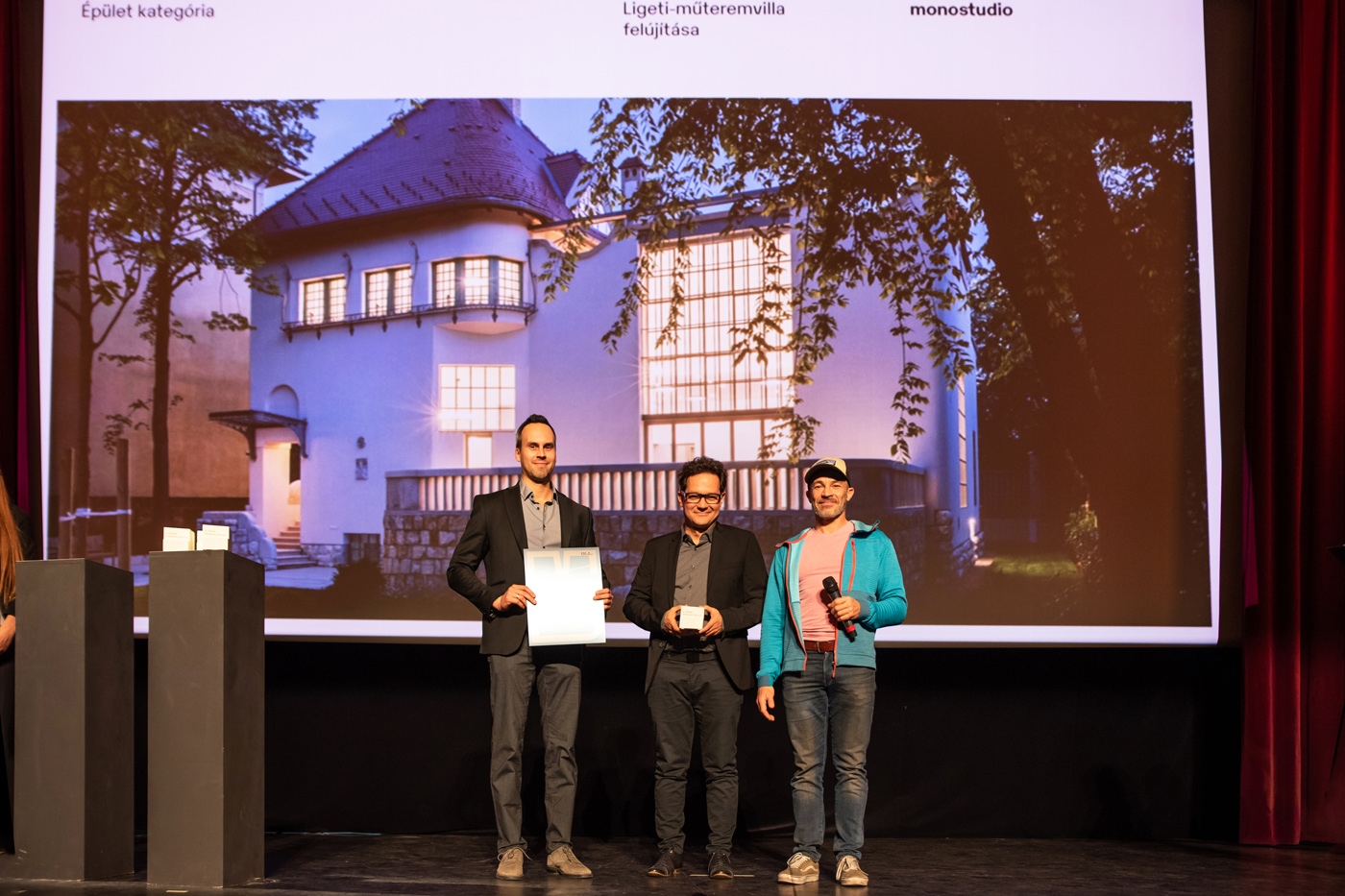 Közönségdíj Épület kategória: monostudio – Média Építészeti Díja 2021 – fotó: Gulyás Attila