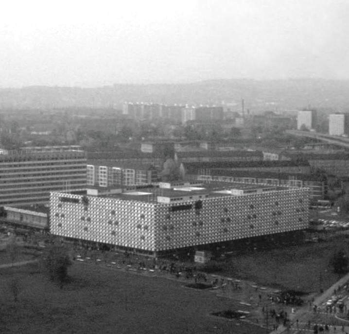 Drezda, Centrum Warenhaus, eredeti állapot, @ Gabriele Delhey