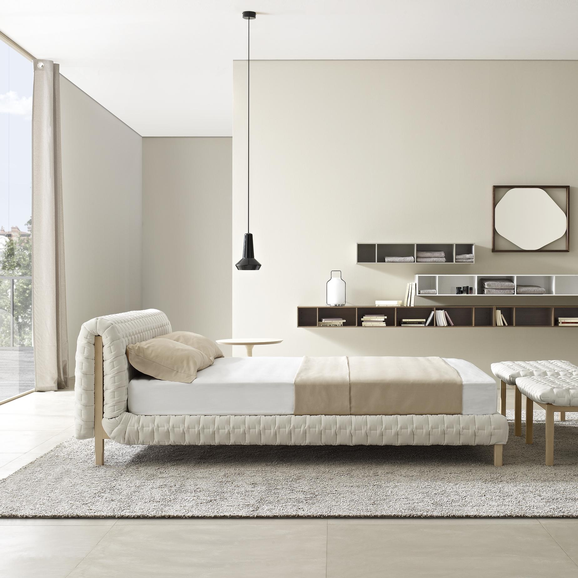 Ligne Roset-Ruché bed by Inga Sempé