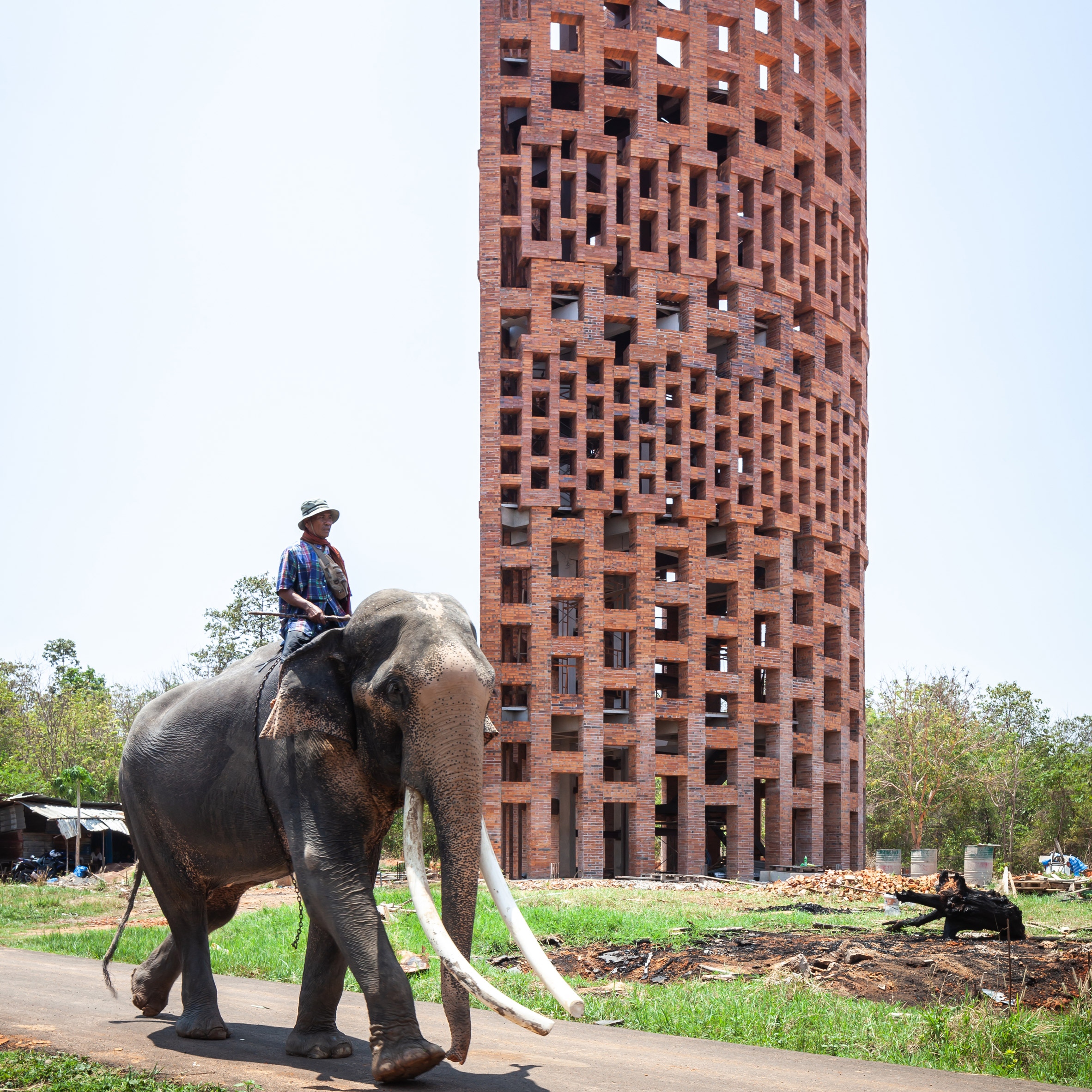 Elefántvilág projekt, Kilátótorony, 2020.fotó: Bagkok Priject Studio 