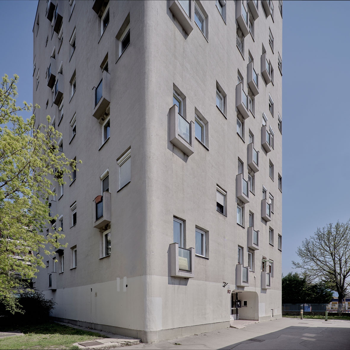 Budafok, öntött beton kísétleti lakóház, Tenke Tibor 1965. fotó: Batár Zsolt