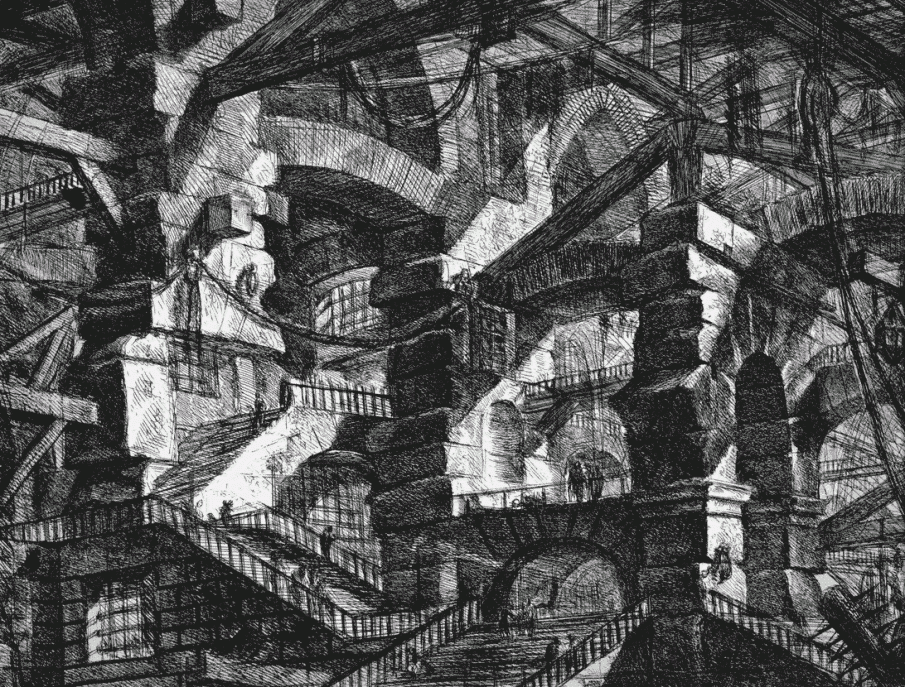 Piranesi: Carceri, XIV. lap