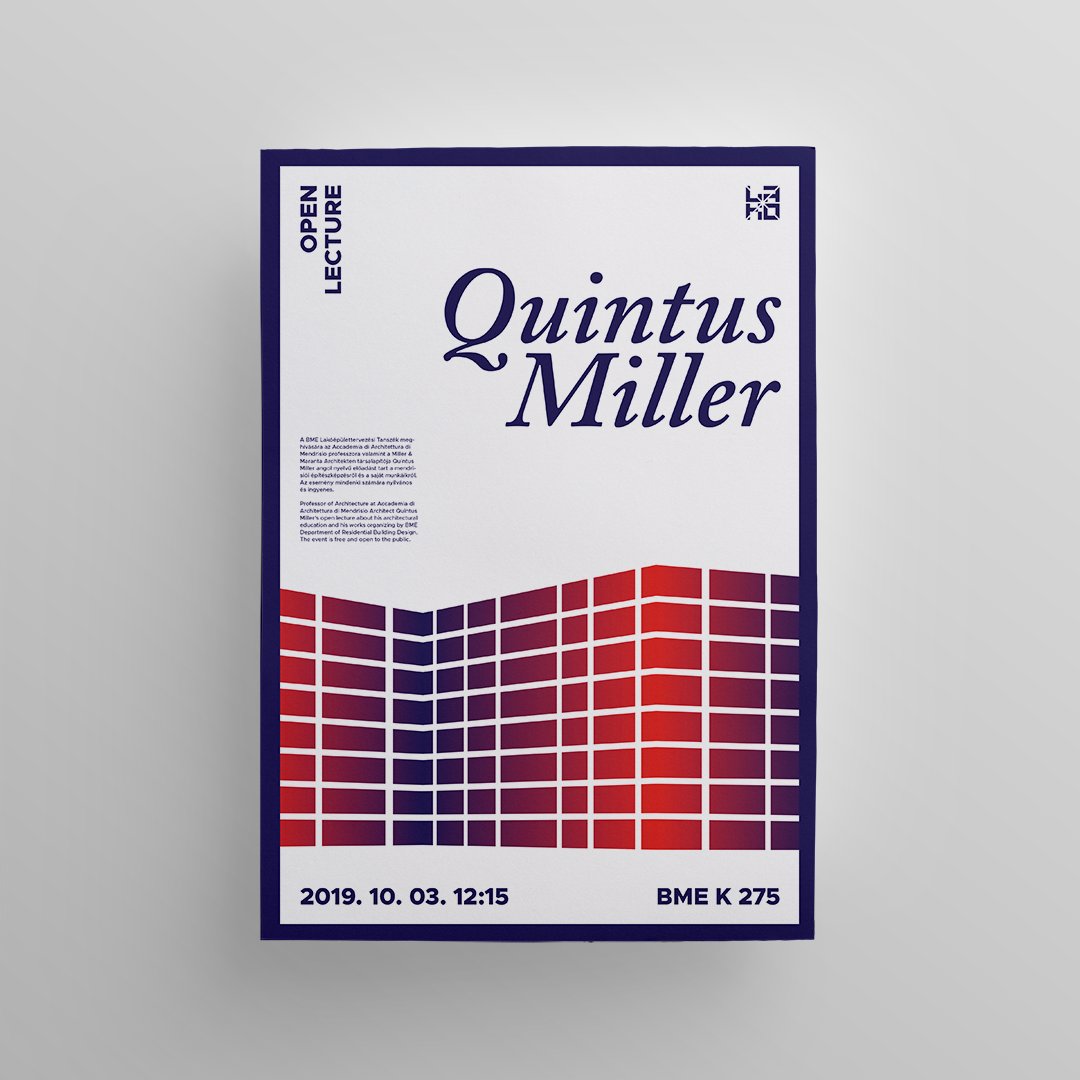 Quintus Miller open lecture plakát