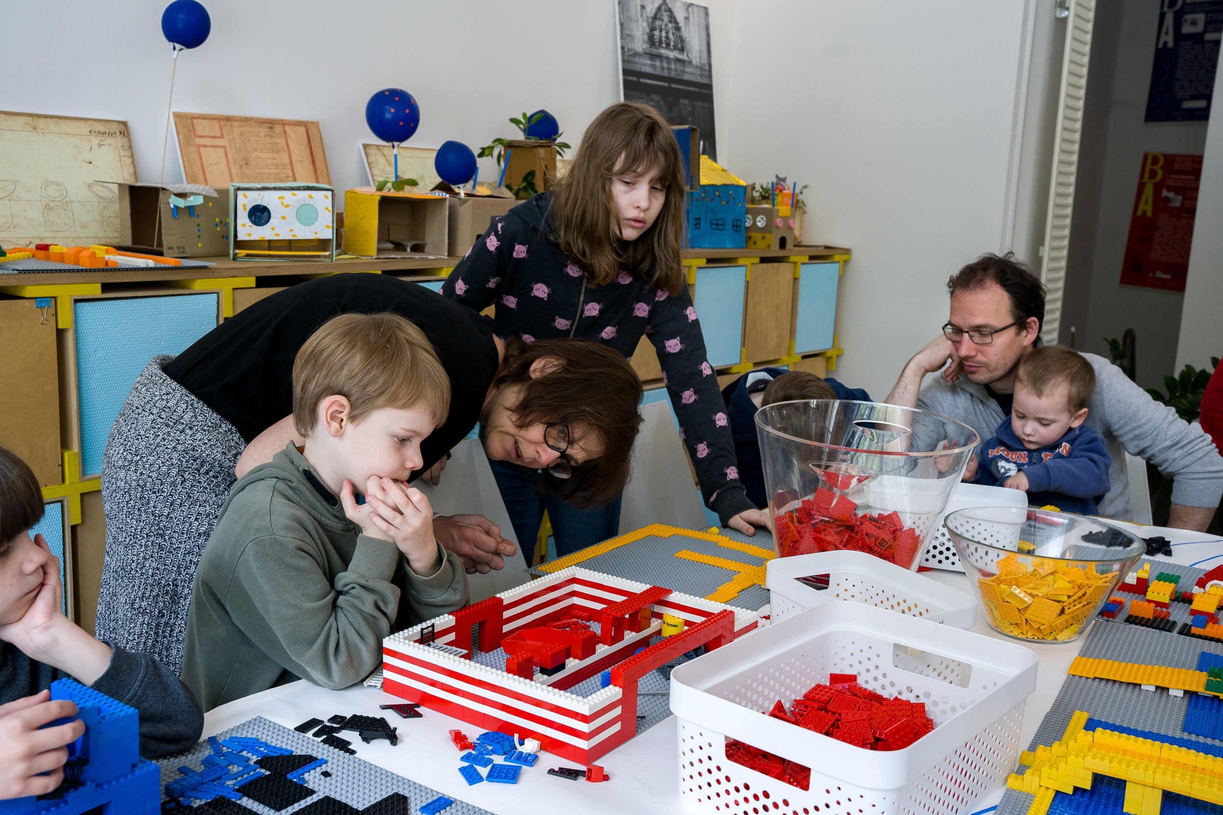Legocity foglalkozás a KÉK-ben. Fotók: Palágyi Barbi