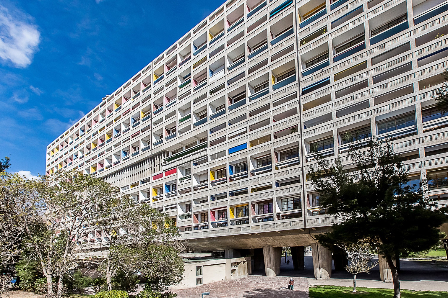 A marseilles-i LUnité dHabitation (Cité Radieuse, Marseilles)