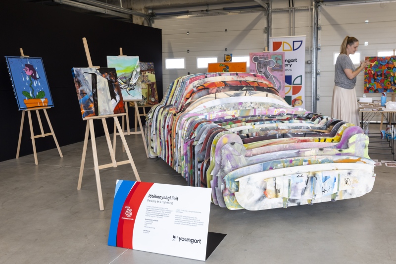 Kortárs művészet a 75. jubileumi évfordulón | Youngart X Porsche