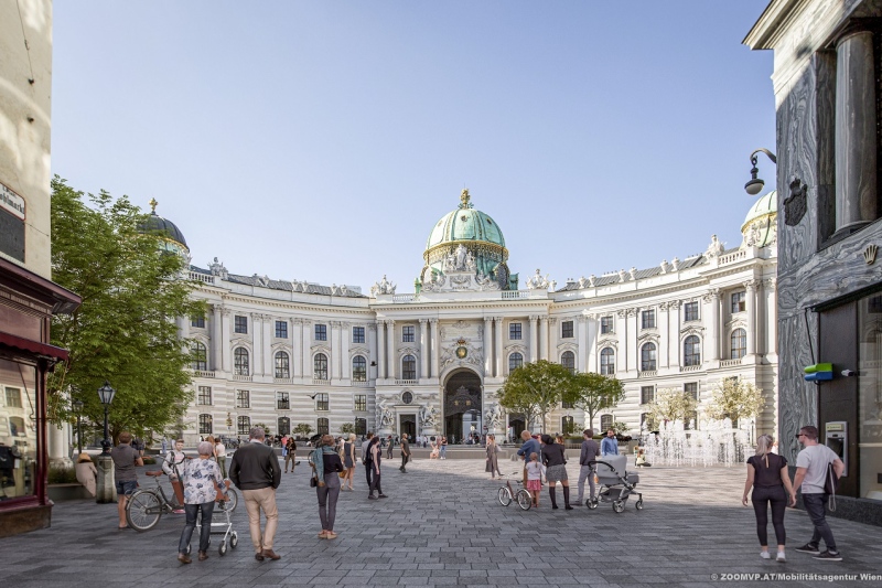 Megújul a bécsi Michaelerplatz