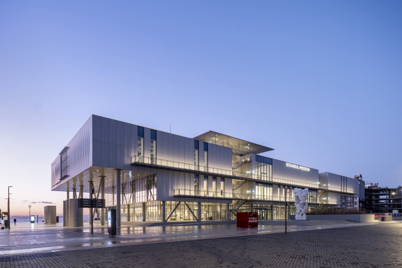 Halpikkelyeket idéz Isztambul új művészeti múzeuma | Renzo Piano 