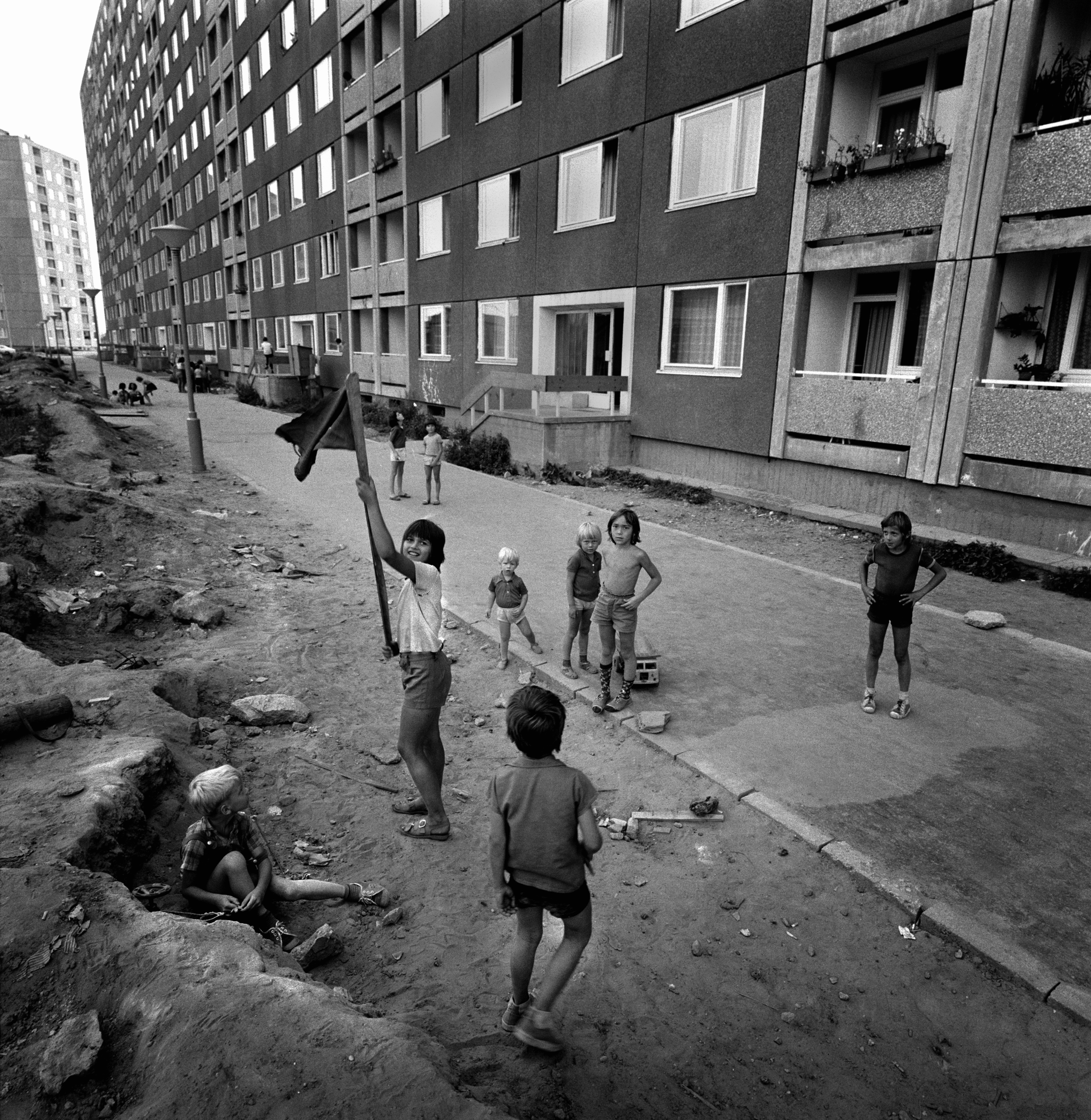 Újpalota, 1976. Forrás: Fortepan / Horváth Péter
