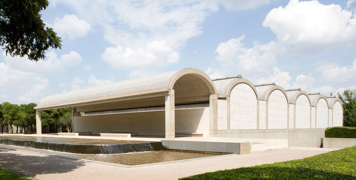 Kimbell Art Museum, Fort Worth, USA, 1972