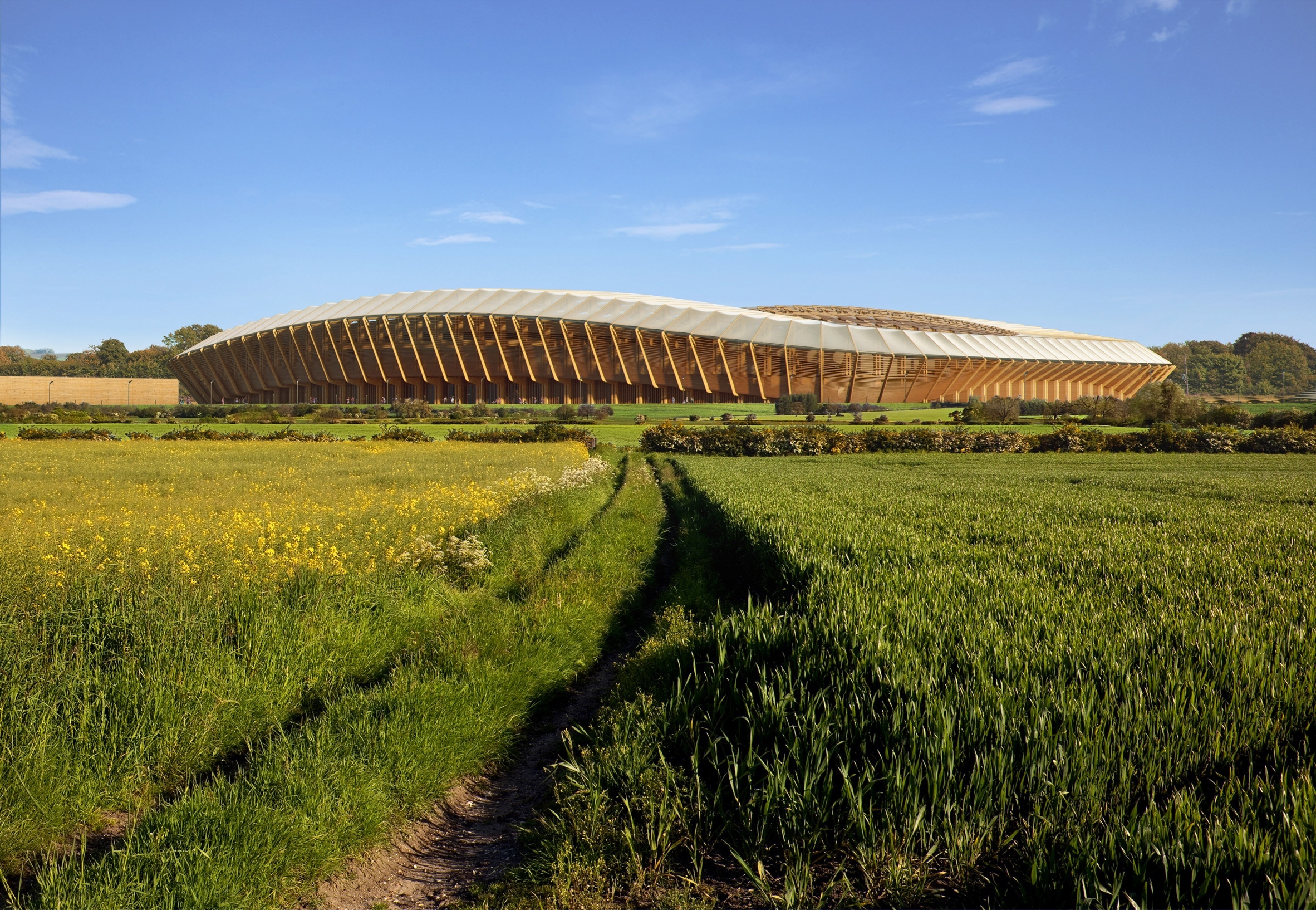Forest Green Rovers Stadion, Zaha Hadid Architects