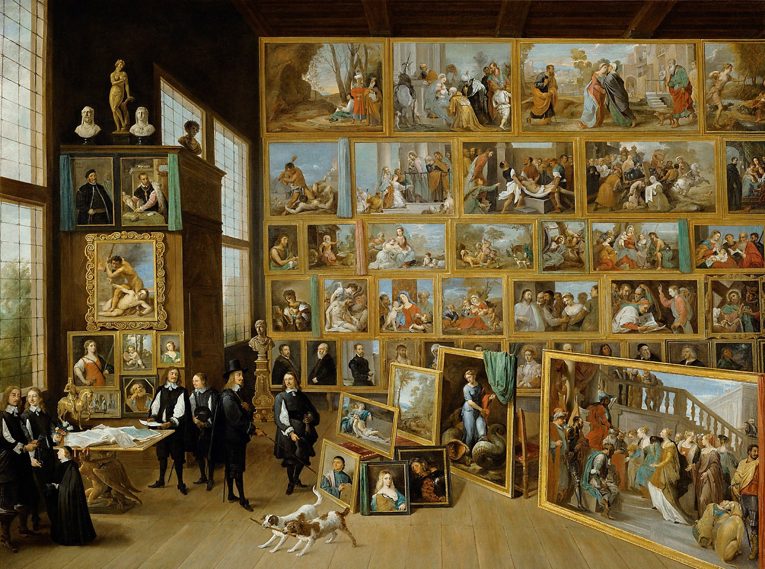 ifj. David Teniers: Lipót herceg magángyűjteménye 1651.