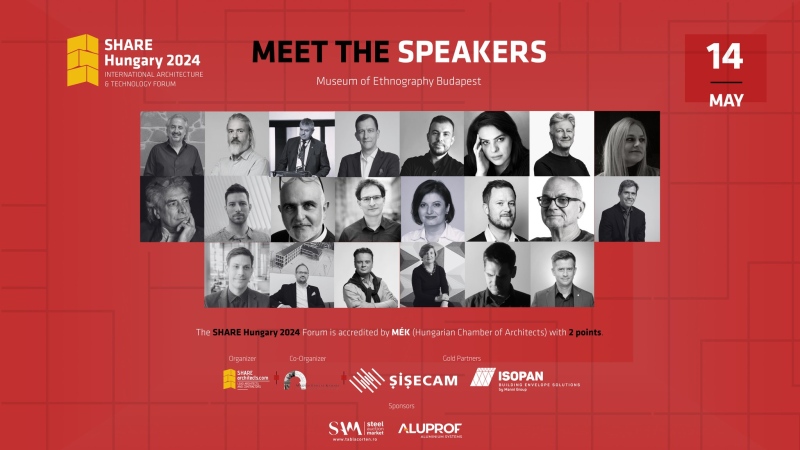 Elismert hazai és nemzetközi tervezők a 8. SHARE Hungary 2024 konferencia előadói között (x)