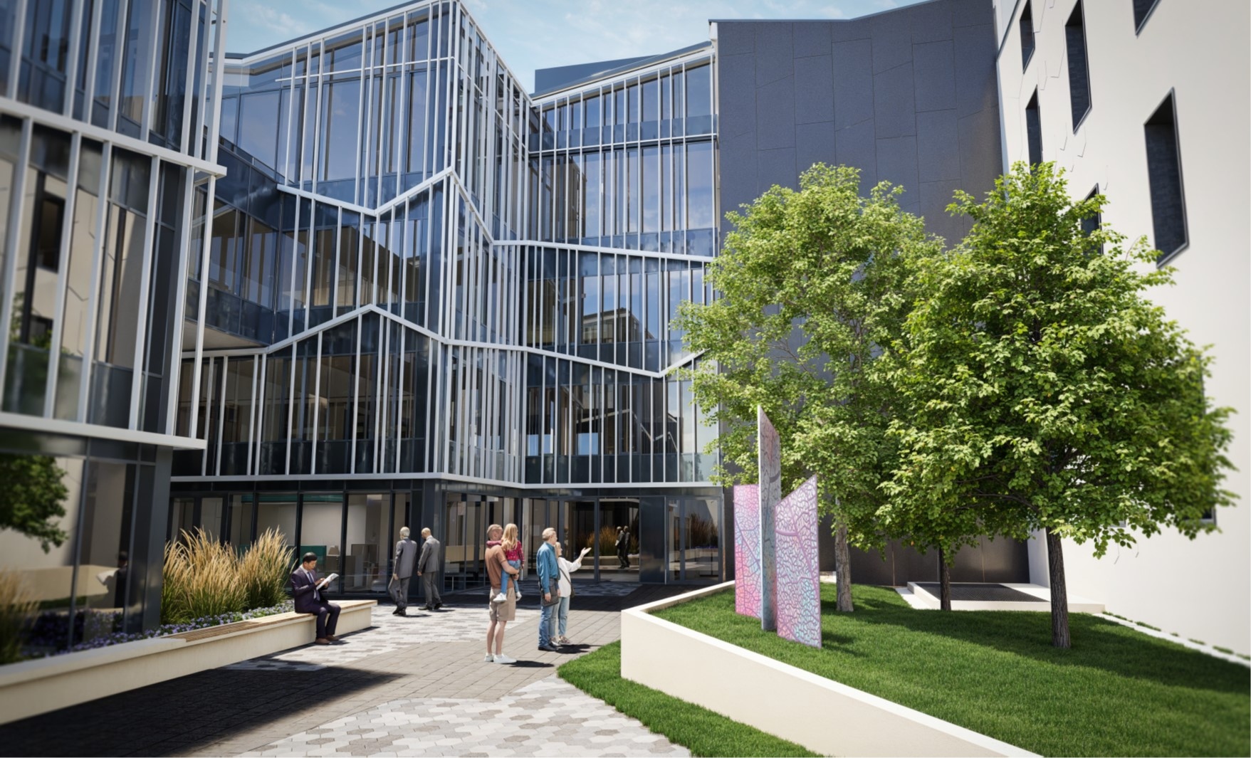 3. helyezett: az S39 Hybrid Design tervezőcsapatának „Linden Flux” elnevezésű terve