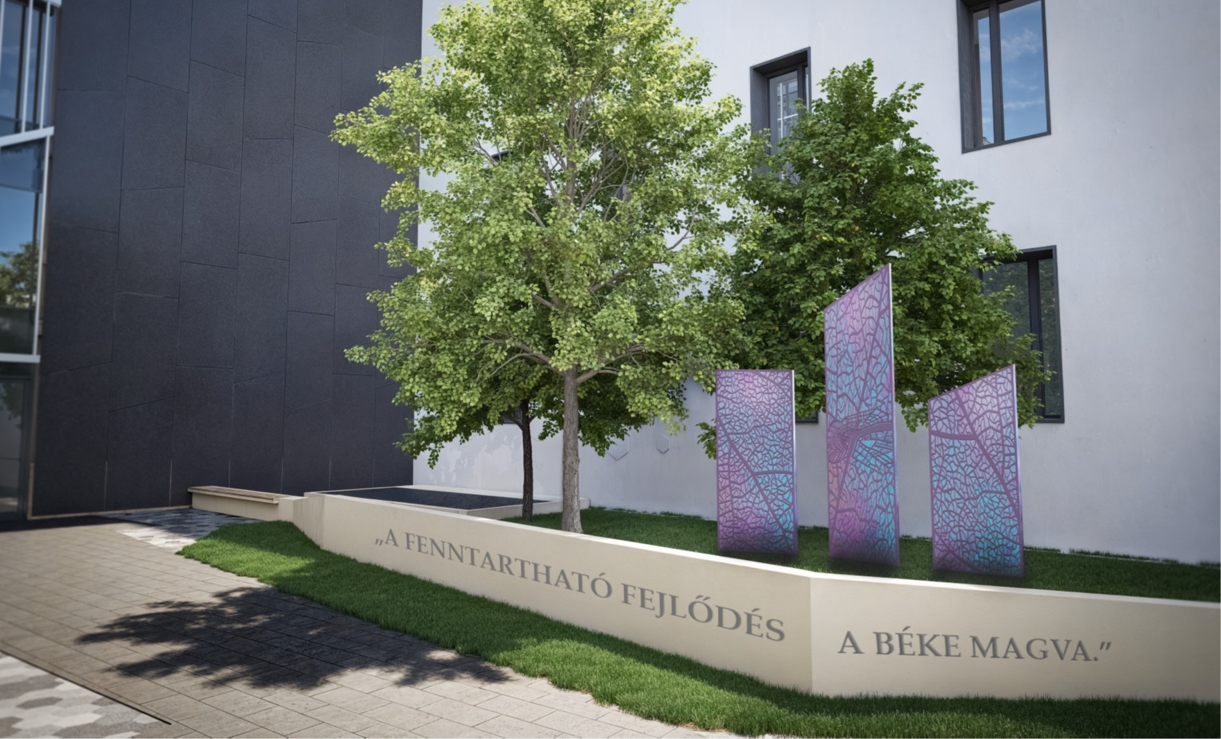 3. helyezett: az S39 Hybrid Design tervezőcsapatának „Linden Flux” elnevezésű terve