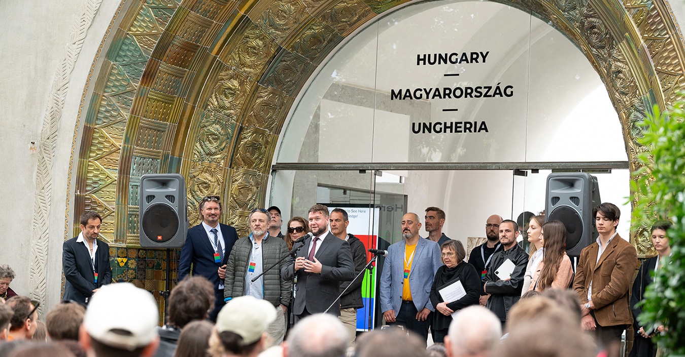 Megnyílt a Magyar Pavilon a 19. Velencei Építészeti Biennalén