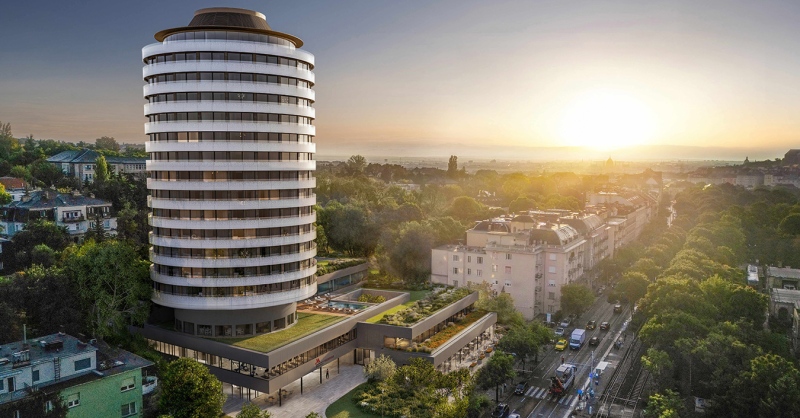 Marriott Residences márkanév alatt születik újjá a Körszálló (x)