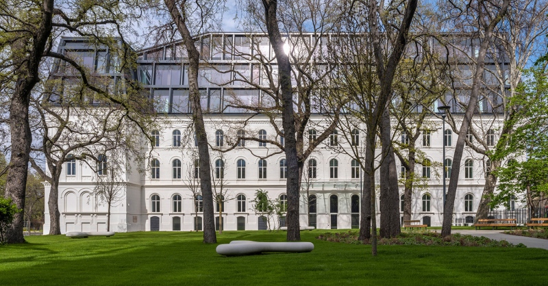 Ilyen lett a Dürer Park két irodaháza az Ajtósi Dürer sor mentén