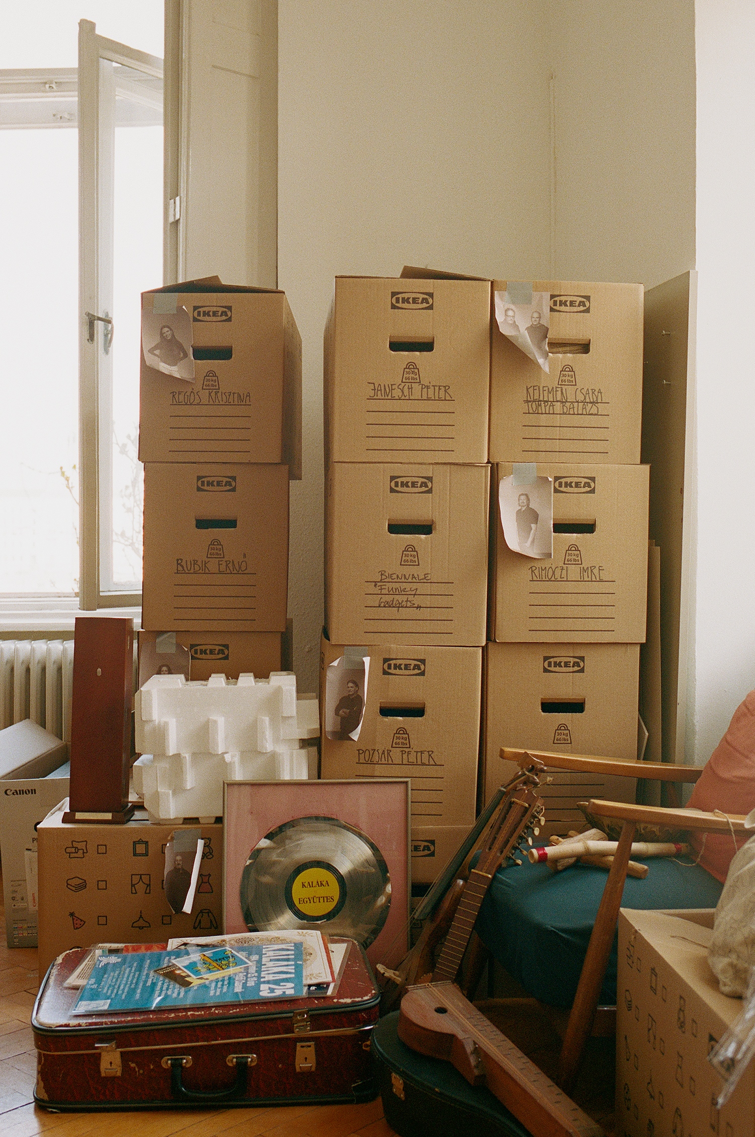 Fotó: Danyi Balázs: adat és tárgy gyűjtemény a kutatás alatt