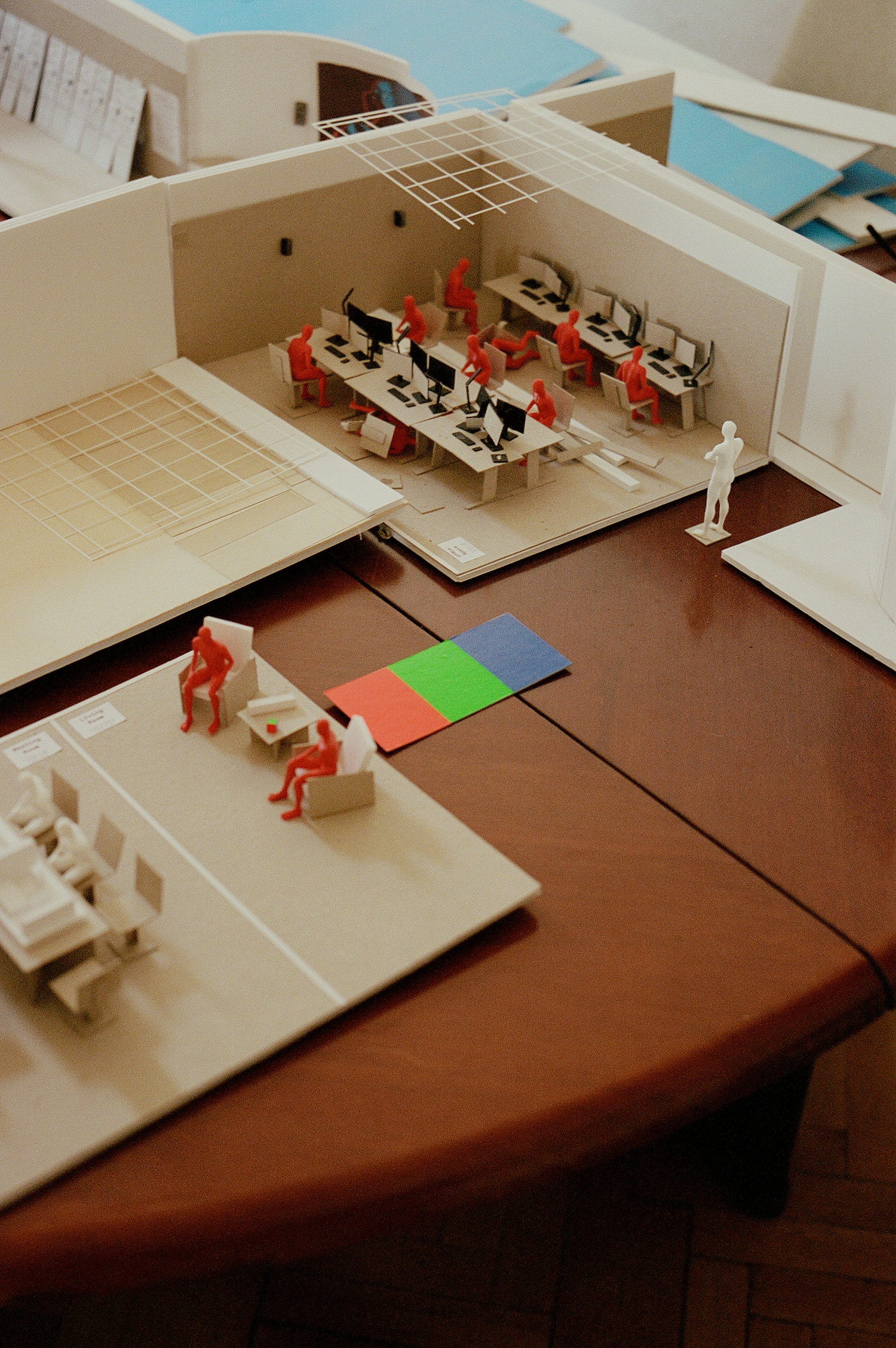 fotó: Danyi Balázs: a magyar pavilon makettje