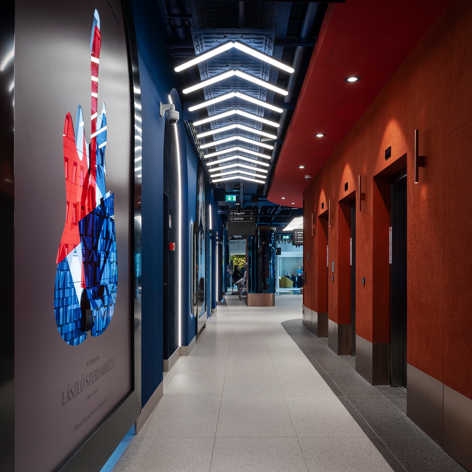 Virgo Haan-nal együttműködésben, Szerdahelyi László tiszteletére is készült egy rétegzett, absztrakt kompozíció, mely személye építészeti örökségére és zenei szenvedélyére is emlékezik