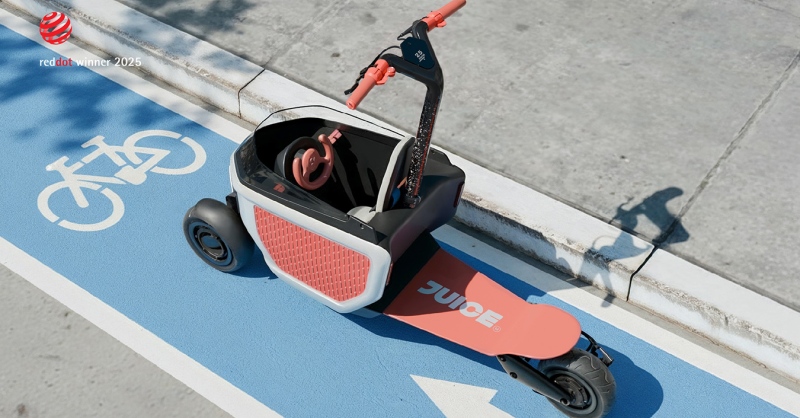 Red Dot díjat nyert a magyar fejlesztésű, városi mobilitási eszköz