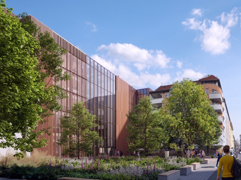 KÖZTI: már építés alatt a Semmelweis Egyetem új Elméleti Oktatási Központja