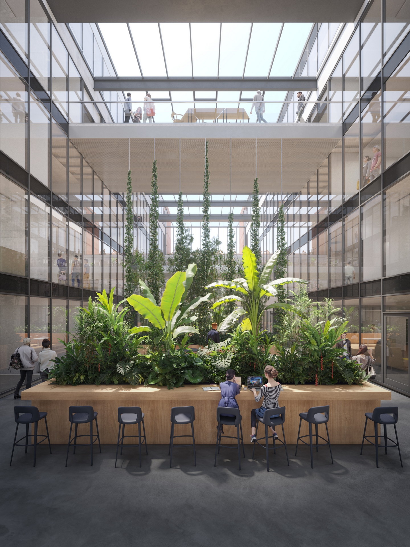 Semmelweis Egyetem, Elméleti Oktatási Központ II., Látványterv: KÖZTI Zrt.