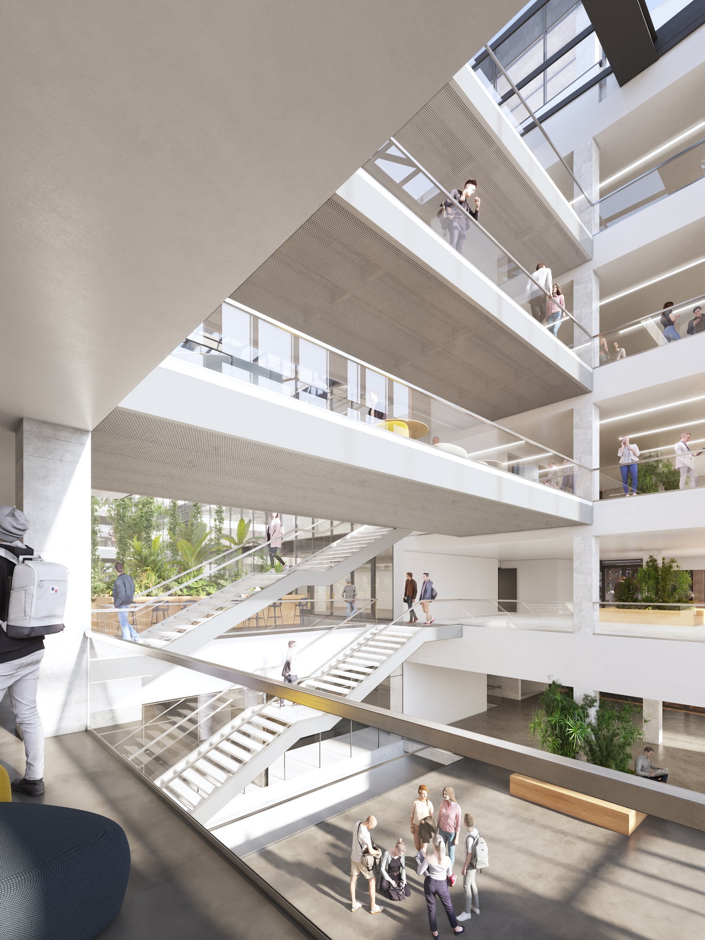 Semmelweis Egyetem, Elméleti Oktatási Központ II., Látványterv: KÖZTI Zrt.