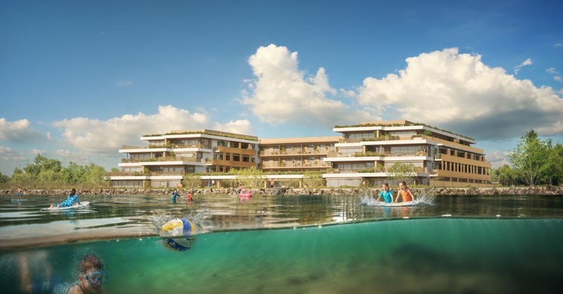 Panorámás, közvetlen Balaton-parti otthonokat kínál a Cordia (x)